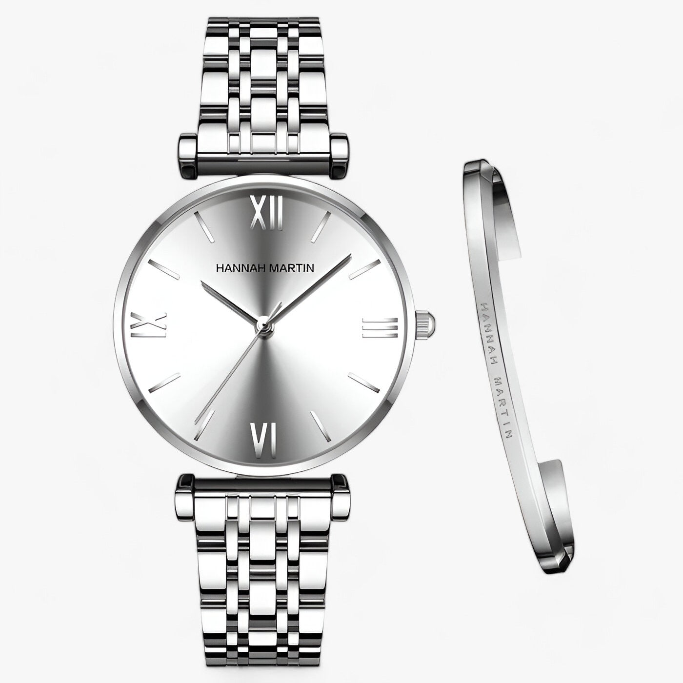 Isla | Stijlvol Titanium Dameshorloge – Voor de Moderne Vrouw