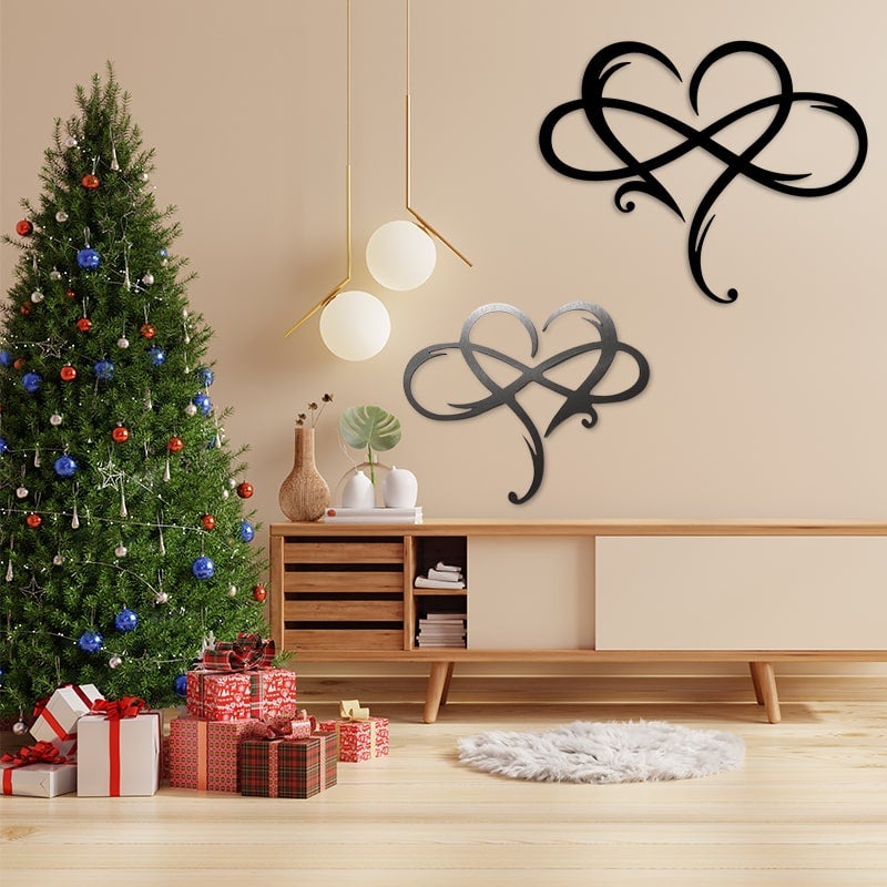 Alles is Liefde - Oneindigheid Hart Muurdecoratie