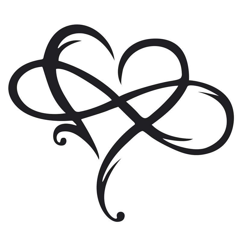 Alles is Liefde - Oneindigheid Hart Muurdecoratie