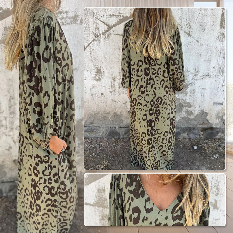 Micha – Elegante V-Hals met Zakken voor Comfort en Stijl