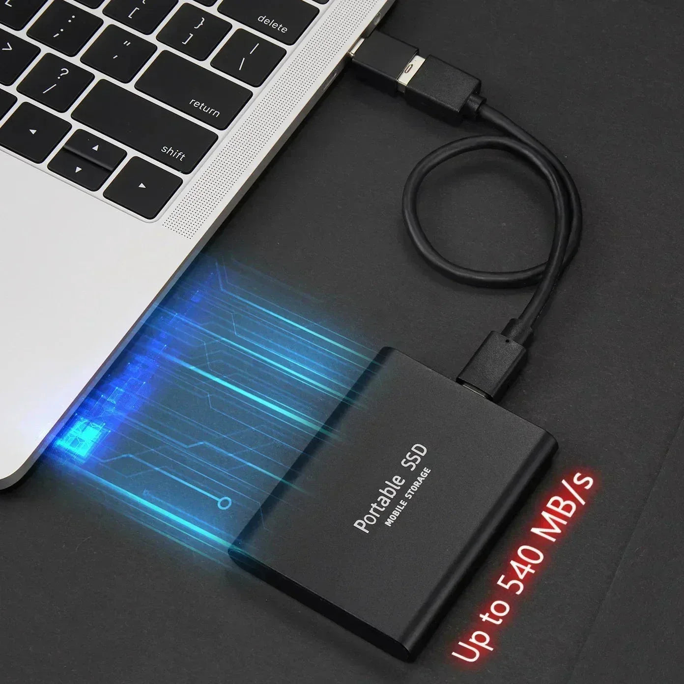 ssd opslag zwart