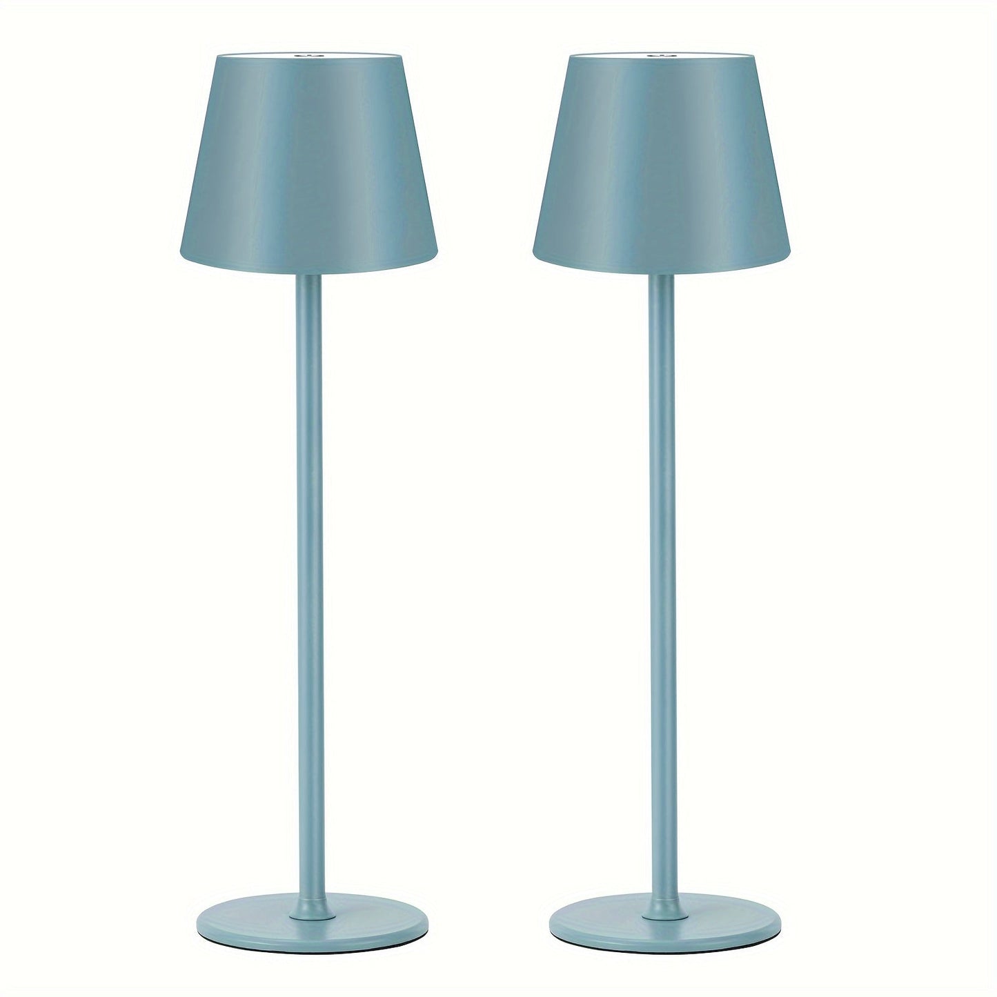 Lamp draadloos blauw touch