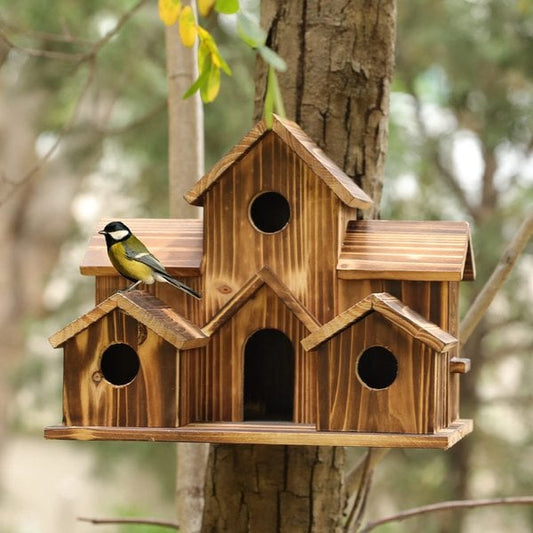 vogelhuis hout woodnest