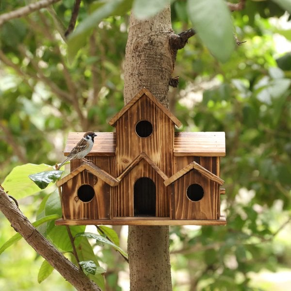 vogelhuis hout woodnest