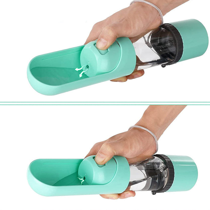 voer water hond onderweg