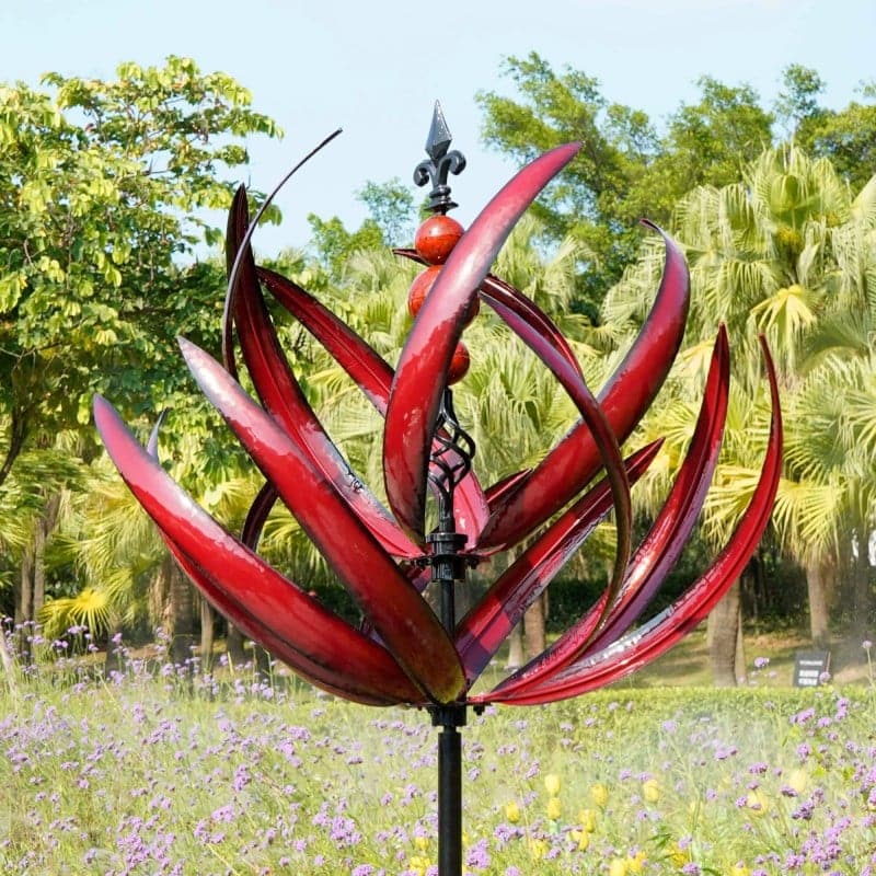 windspinner voor tuin rood